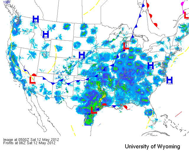 National Composite NEXRAD from around midnight on 5/12/12