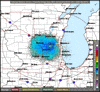 Base Reflectivity image from Milwaukee