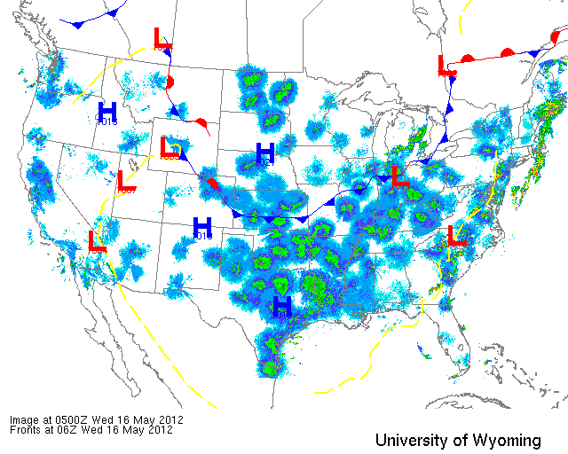 National Composite NEXRAD from around midnight on 5/16/12