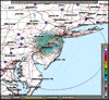 Base Reflectivity image from Fort Dix