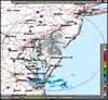 Base Reflectivity image from Dover AFB