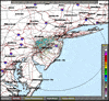 Base Reflectivity image from Fort Dix