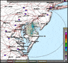 Base Reflectivity image from Dover AFB