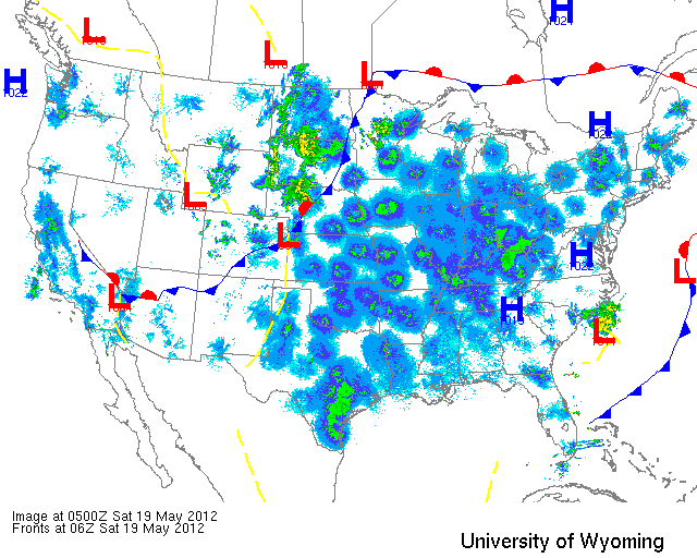 National Composite NEXRAD from around midnight on 5/19/12