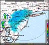 Base Reflectivity image from Fort Dix