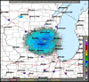 Base Reflectivity image from Milwaukee