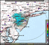 Base Reflectivity image from Fort Dix