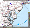 Base Reflectivity image from Dover AFB