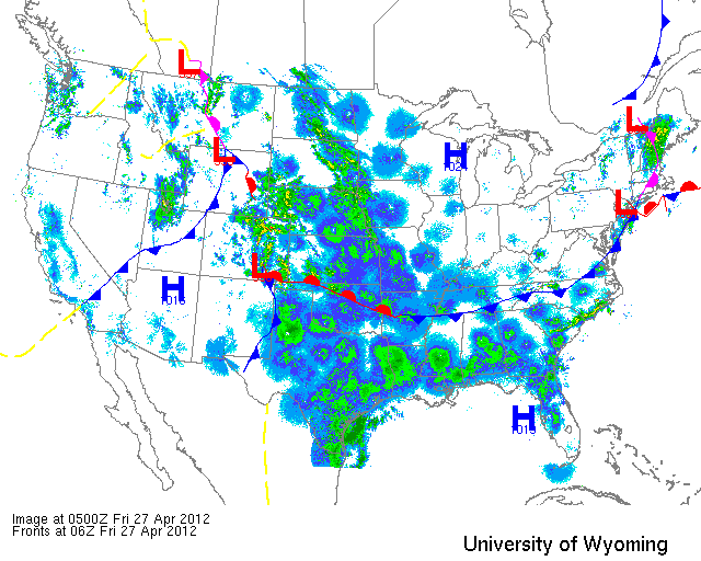 National Composite NEXRAD from around midnight on 4/27/12