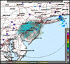 Base Reflectivity image from Fort Dix