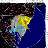 Base Velocity image from Dover AFB