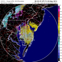 Base Velocity image from Dover AFB