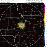 Base Velocity image from Davenport, IA