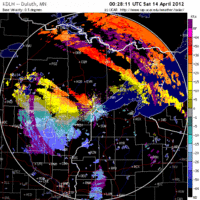 Base Velocity image from Duluth