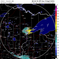 Base Velocity image from Duluth