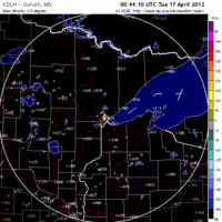 Base Velocity image from Duluth