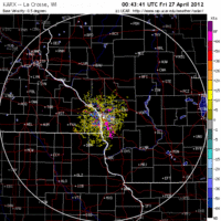 Base Velocity image from La Crosse, WI