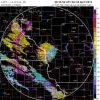 Base Velocity image from La Crosse, WI