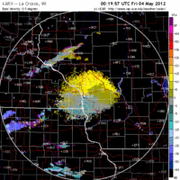 Base Velocity image from La Crosse, WI