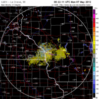 Base Velocity image from La Crosse, WI