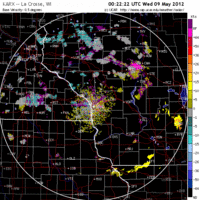 Base Velocity image from La Crosse, WI