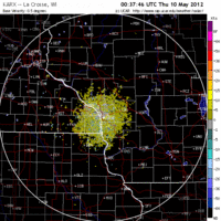 Base Velocity image from La Crosse, WI