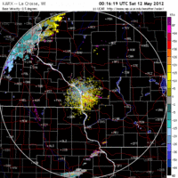 Base Velocity image from La Crosse, WI