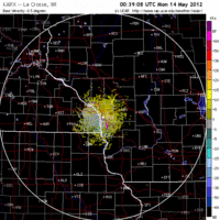 Base Velocity image from La Crosse, WI