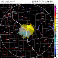 Base Velocity image from La Crosse, WI