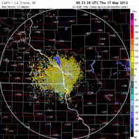 Base Velocity image from La Crosse, WI