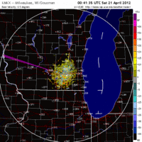 Base Velocity image from Milwaukee