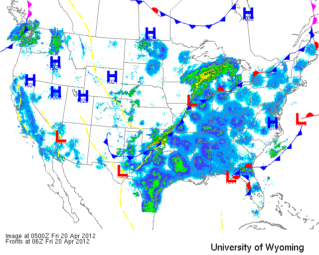 National Composite NEXRAD from around midnight on 4/20/12