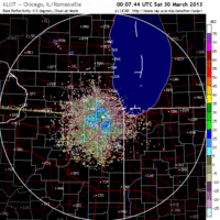 base reflectivity image from chicago, il