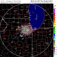 base reflectivity image from chicago, il