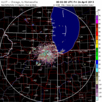 base reflectivity image from chicago, il