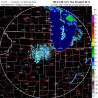 base reflectivity image from chicago, il