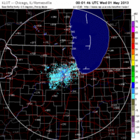 base reflectivity image from chicago, il