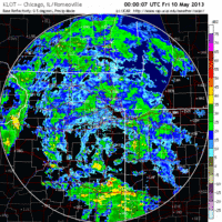 base reflectivity image from chicago, il