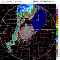 base reflectivity image from chicago, il