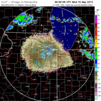 base reflectivity image from chicago, il