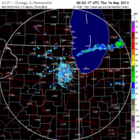 base reflectivity image from chicago, il