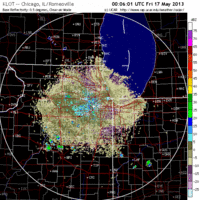 base reflectivity image from chicago, il