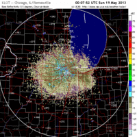 base reflectivity image from chicago, il