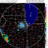 base reflectivity image from chicago, il