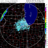 base reflectivity image from chicago, il