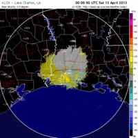 base velocity image from Lake Charles, LA