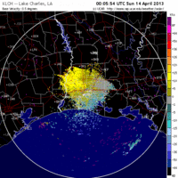 base velocity image from Lake Charles, LA