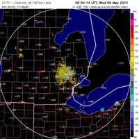 base velocity image from Detroit, MI