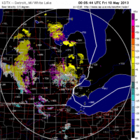 base velocity image from Detroit, MI