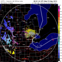 base velocity image from Detroit, MI